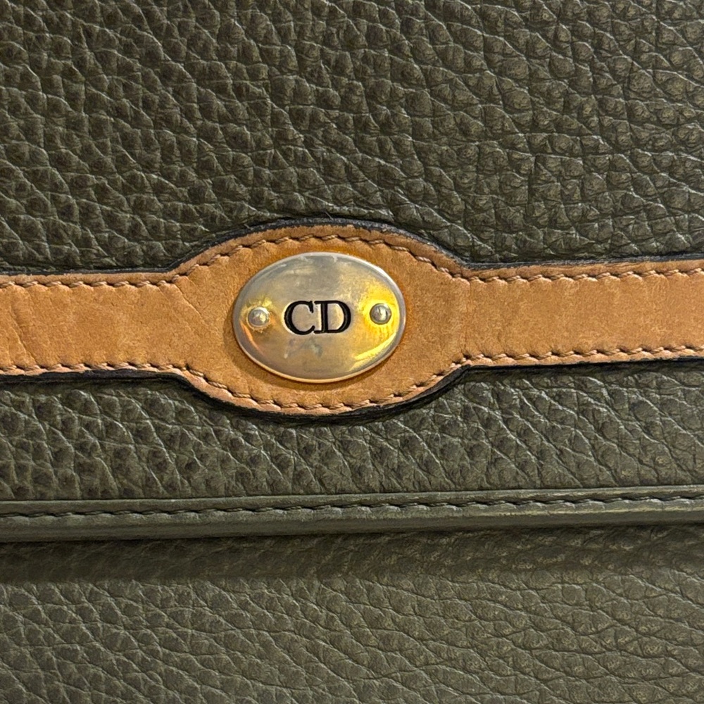 Christian Dior Vintage Pebbled Leather Flap Crossbody Bag - Picture 4 of 16